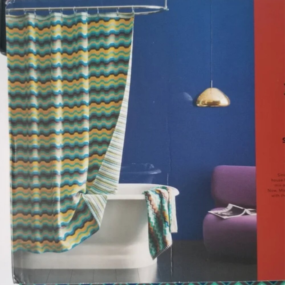 Missoni shower curtain new - Picture 9 of 11